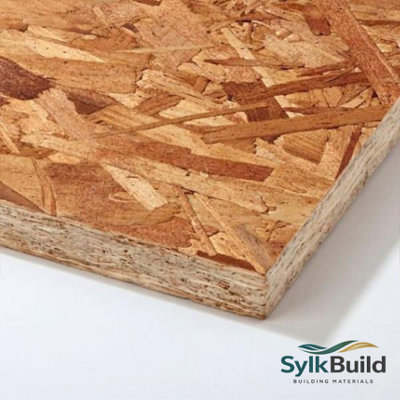 Sylkbuild Sterling Board Osb 18mm1830mm X 610mm (6Ft X 2Ft) from B&Q