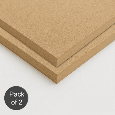 Sylkbuild Standard Mdf Board 18mm1830mm X 610mm (6Ft X 2Ft)Pack Of 2 from B&Q