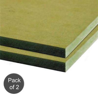 Sylkbuild Moisture Resistant Mdf Board 18mm1830mm X 610mm (6Ft X 2Ft)Pack Of 2 from B&Q