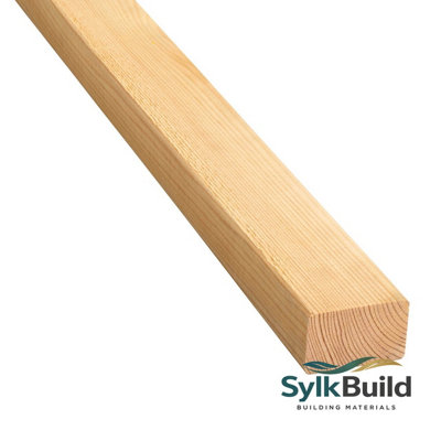 Sylkbuild 3X2 Cls Timber Studwork1800mm (38mm X 63mm) from B&Q