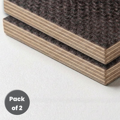 B&Q -  12mm Trailer Flooring Buffalo Board1220mm X 915mm (4Ft X 3Ft) Pack Of 2