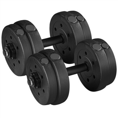 Yaheetech Adjustable Dumbbell Set2X7.5Kg from B&Q