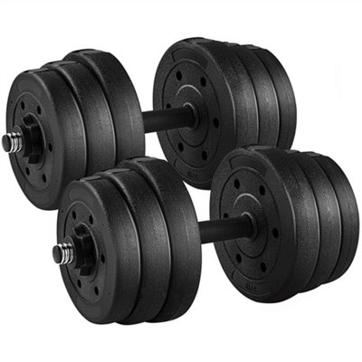 Yaheetech Adjustable Dumbbell Set2X12.5Kg from B&Q