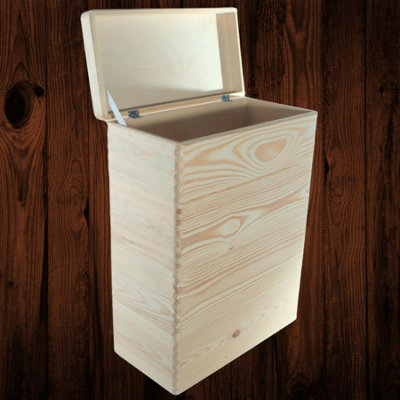 4 Tier Long Wooden Crate Set Stackable Storage Boxes Slim Tower 40x20x53.5 cm - Image 3