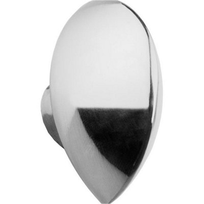 Loops Polished Chrome Rounded Dome Cylinder Thumbturn AdapterTwist Turn