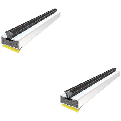Loops 2 Pack5 Pack Setintumesecnt Fire And Smoke Adhesive Door Seal 1050 X 15 X 4mm White from B&Q