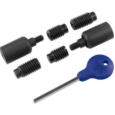 Loops Sash Window Stop Lock Set With Key 25 X 16mm Window Restrictor Matt Black from B&Q