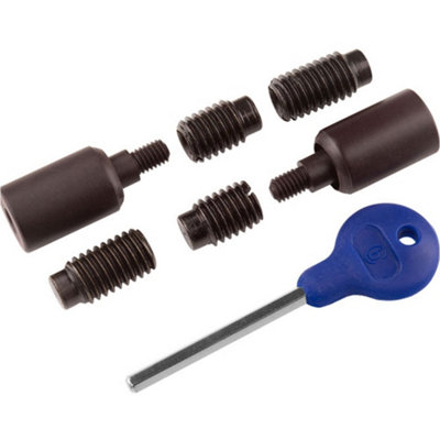 Loops Sash Window Stop Lock Set With Key 25 X 16mm Window Restrictor Matt Bronze from B&Q