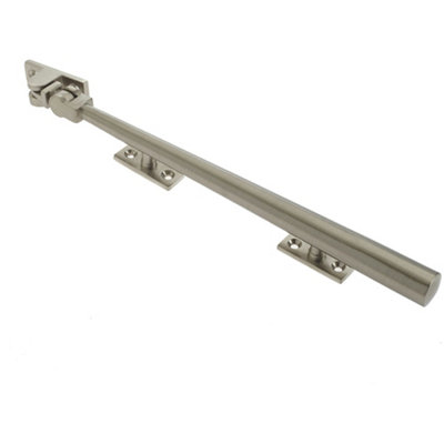 Loops Durable 250mm Satin Nickel Casement Stays For WindowsWindow Peg Bar from B&Q