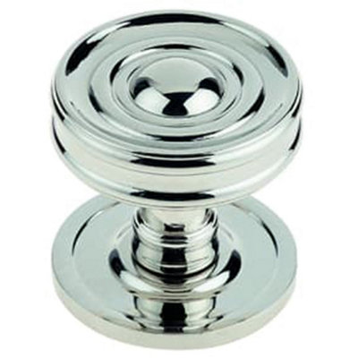 Loops Elegant Polished Nickel Cupboard Knob For Stylish InteriorsKitchen Cabinet Knob from B&Q