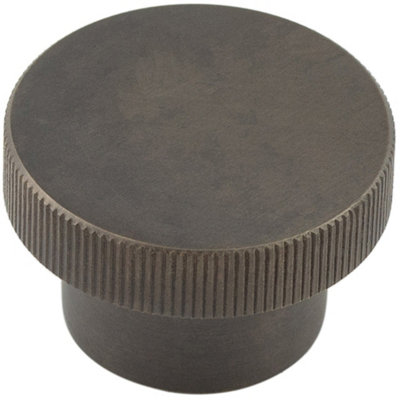 Loops Elegant Dark Bronze Cupboard Knob 40mm For Stylish InteriorsKitchen Cabinet Knob