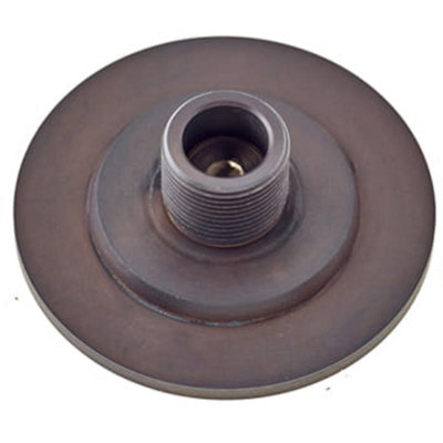 Loops Stylish Stepped Wall-Mounted Door Stops In Dark Bronze FinishSolid Brass & Rubber Stopper from B&Q
