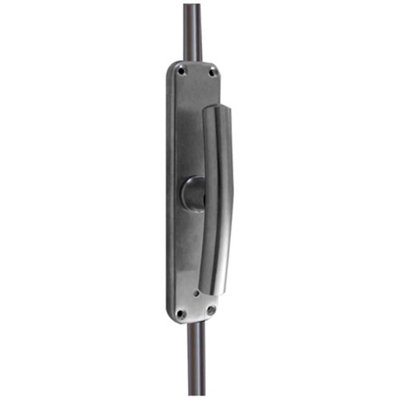 Loops High-Quality Satin Chrome Espagnolette Bolts For Enhanced SecurityDoor Lock from B&Q