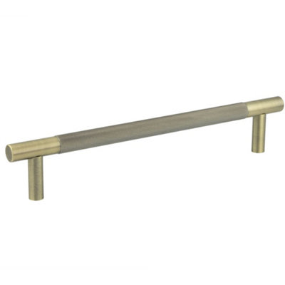 Loops Antique Brass Pull Handle 300mm For Doors And CabinetsDoor Handle from B&Q