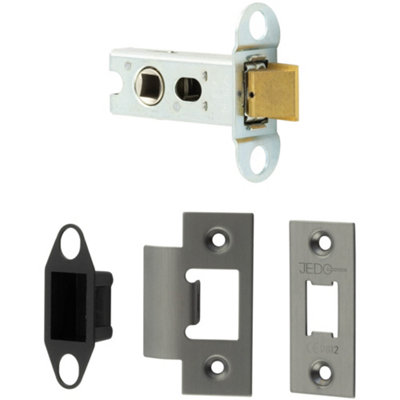 Loops Durable 64mm Gun Metal Tubular Latches For Secure Doors from B&Q