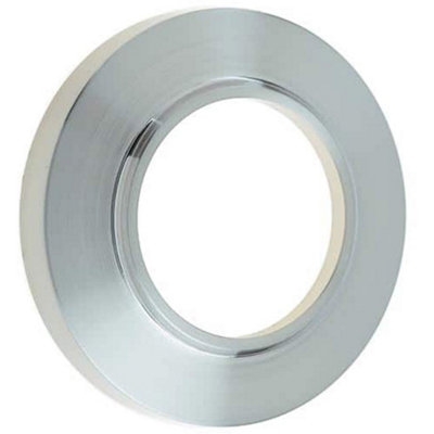 B&Q -  Sleek Satin Nickel Chamfered Outer Roses For DoorsDoor Handle