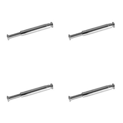 Loops 4 Pack Durable Back To Back Fixings For Lever On RoseDoor Handle Fixing from B&Q