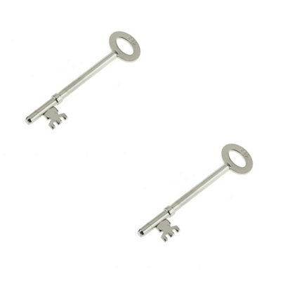 Loops 2 Pack Fire Brigade Mortice Locks Key Set For Emergency Access from B&Q