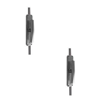 Loops 2 Pack High-Quality Satin Chrome Espagnolette Bolts For Enhanced SecurityDoor Lock from B&Q