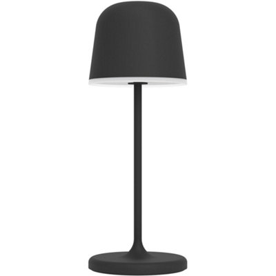 Loops Stylish Modern Black Led Table Lamp For Indoor Home Desk Decor from B&Q