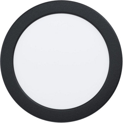 Loops Stylish Modern Black Ceiling Light For Indoor Home DecorSemi Flush Design from B&Q
