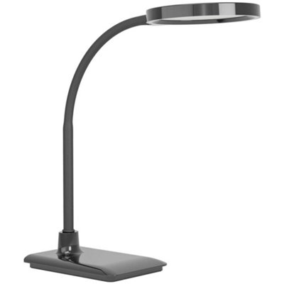 Loops Black Stylish Modern Led Table Lamp For Indoor Home Decor Size 2