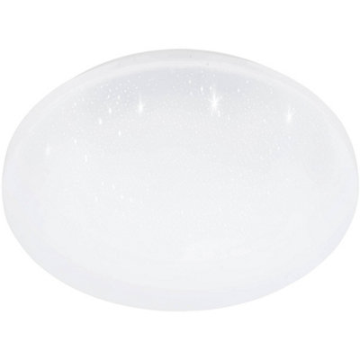 Loops Sleek Modern Design White Led Ceiling Light For Indoor Bathrooms from B&Q