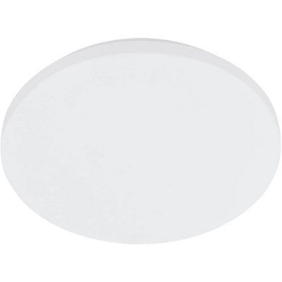 Loops White/Light Sleek Modern Led Ceiling Fixture For Indoor Bathroom Spaces Size 1