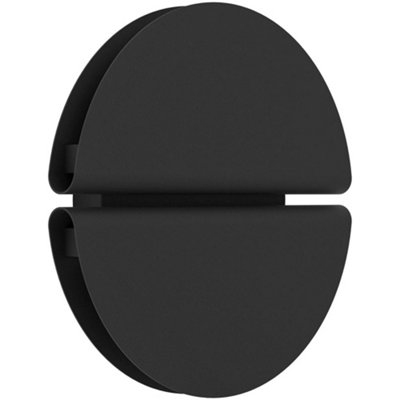 Loops Sleek Modern Design Black Led Wall Light For Indoor Home Illumination from B&Q
