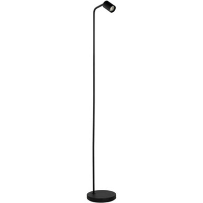 Loops Stylish Modern Black Floor Lamp With Gu10 LightPerfect For Indoor Spaces from B&Q