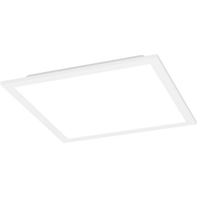 Loops Elegant Modern White Square Ceiling Light For Any Indoor Space from B&Q