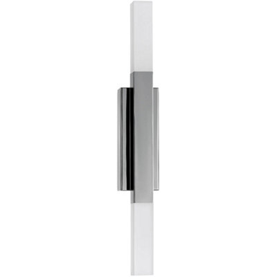 B&Q -  Sleek Modern Design Chrome Mirror Wall Light For Home Decor