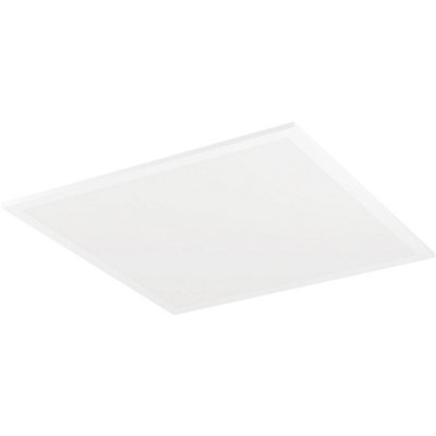 Loops Stylish Modern White Square Ceiling Light For Indoor Spaces from B&Q