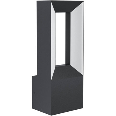Loops Sleek Modern Black Led Wall Light For Indoor SpacesStylish Home Illumination from B&Q