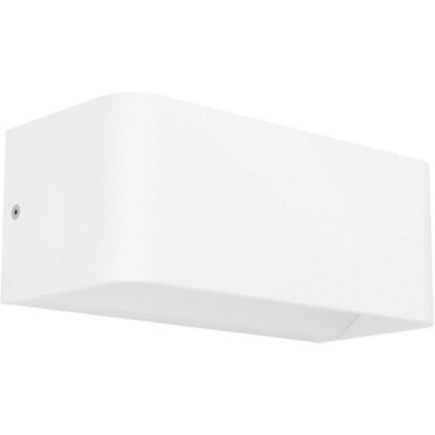 Loops Stylish Modern White Wall Light For Indoor SpacesPerfect Home Illumination from B&Q