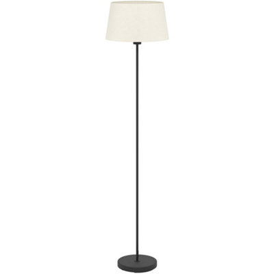 Loops Sleek Modern Black Floor LampStylish Indoor Lighting For Contemporary Homes from B&Q