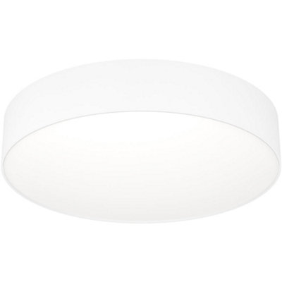 Loops Stylish Modern White Ceiling Light For Contemporary Indoor Spaces from B&Q