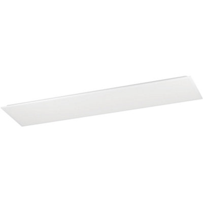 Loops Sleek Modern White Ceiling Light Fixture For Indoor Home Spaces from B&Q