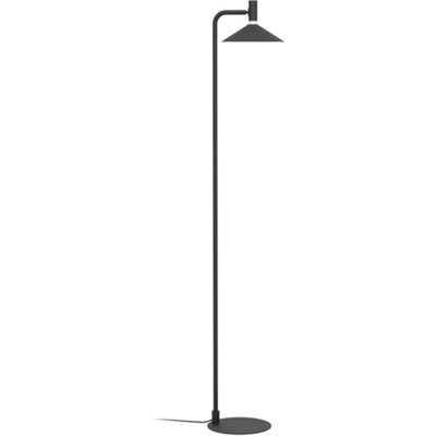 Loops Stylish Modern Black Floor Lamp For HomeElegant Indoor Lighting Solution from B&Q