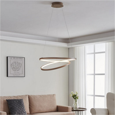 Loops Stylish Sandy Pendant LightModern Led Indoor Ceiling Fixture For Home Decor from B&Q