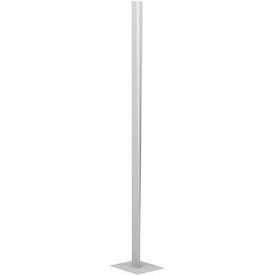 B&Q -  Stylish Modern Grey Floor LampElegant Indoor Lighting For Home Decor