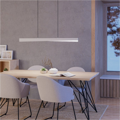 Loops Stylish Modern Grey Pendant Ceiling Light For Contemporary Indoor Spaces from B&Q