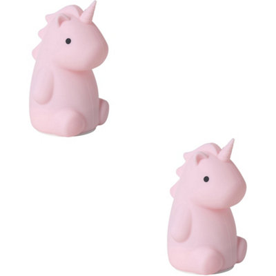 Loops 2 Pack Stylish Modern Pink Table Lamp For Indoor Home Décor from B&Q