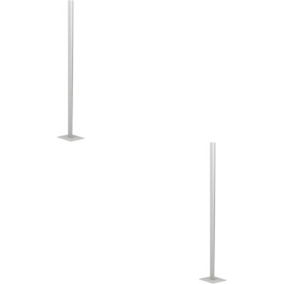 B&Q -  2 Pack Stylish Modern Grey Floor LampElegant Indoor Lighting For Home Decor