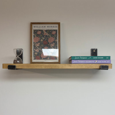 Off The Grain Wall ShelfWood Shelf 100Cm from B&Q