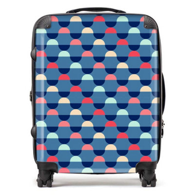 Warren Reed Designer Geometric Pattern SuitcaseLarge from B&Q