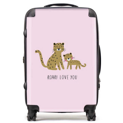 Warren Reed Designer Roar Love You Design  SuitcaseMedium from B&Q