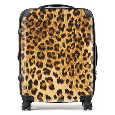 Warren Reed Designer Wild Animal Pattern SuitcaseLarge from B&Q