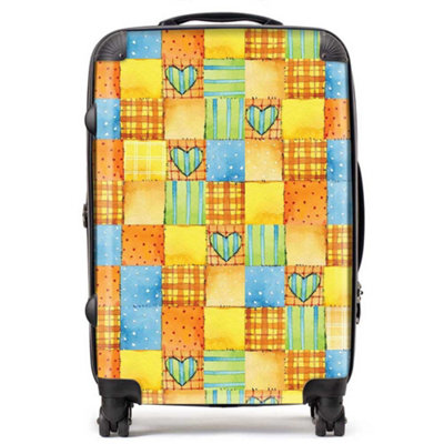 B&Q -  Baby Watercolour Blanket Pattern SuitcaseMedium