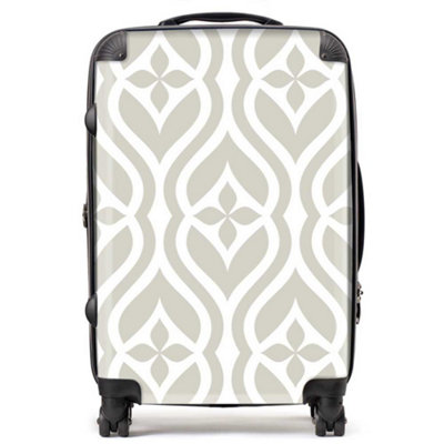 Warren Reed Designer Abstract Ornament Pattern SuitcaseMedium from B&Q